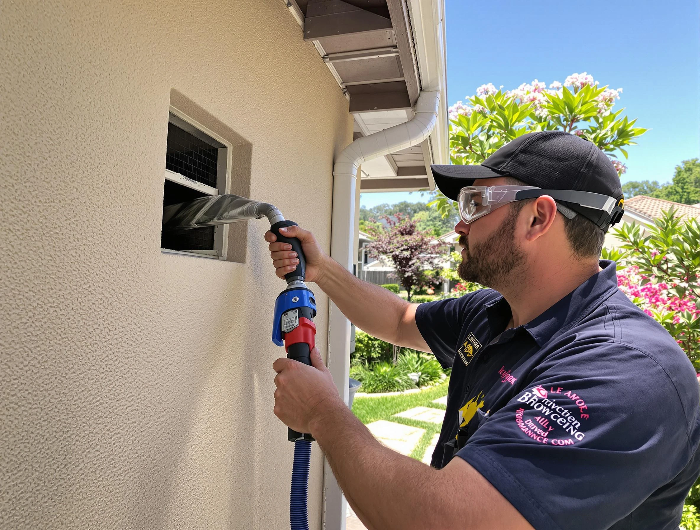Professional dryer vent cleaning by Huntington Beach Dryer Vent Cleaning in Huntington Beach