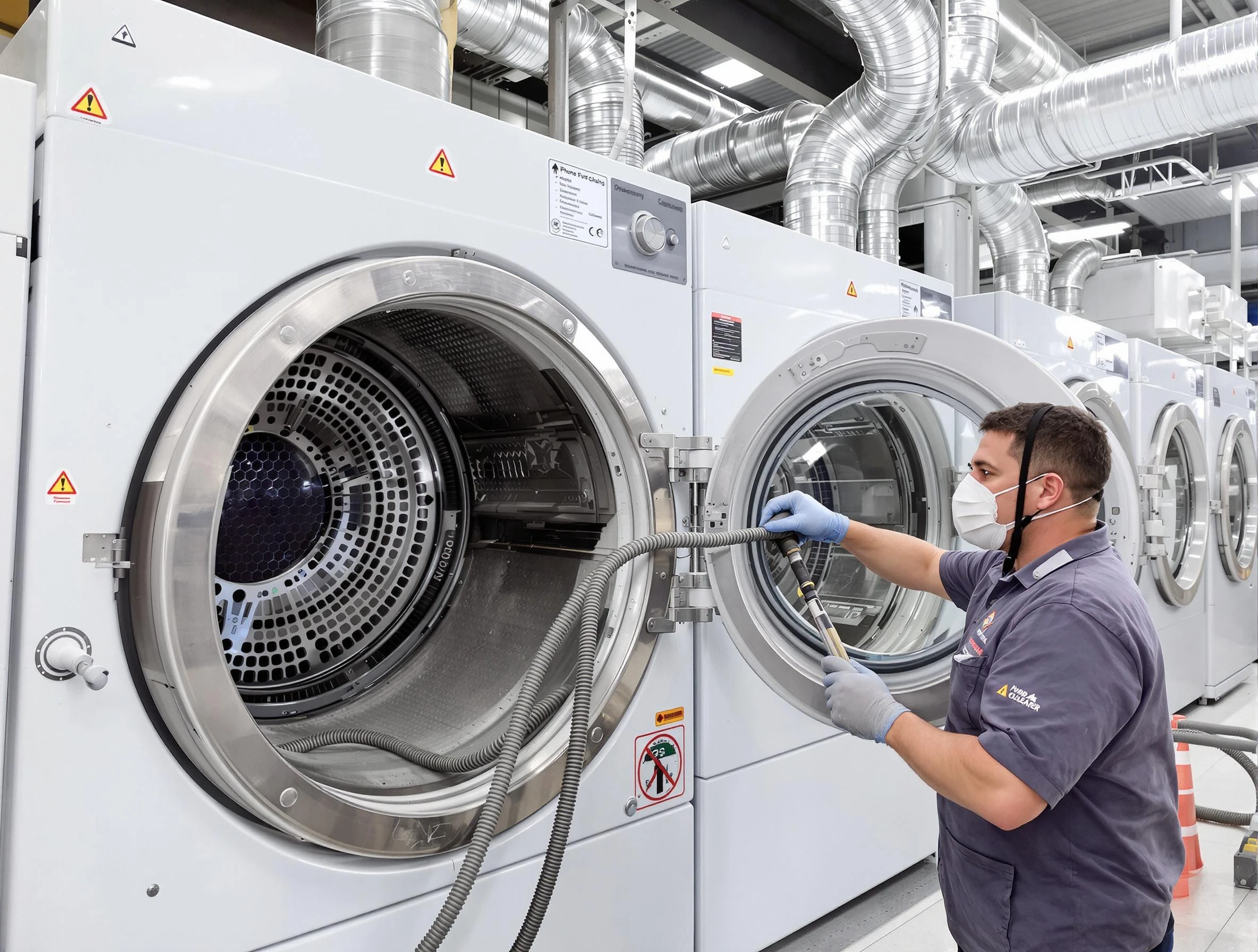 Industrial-grade dryer vent cleaning by Huntington Beach Dryer Vent Cleaning in Huntington Beach